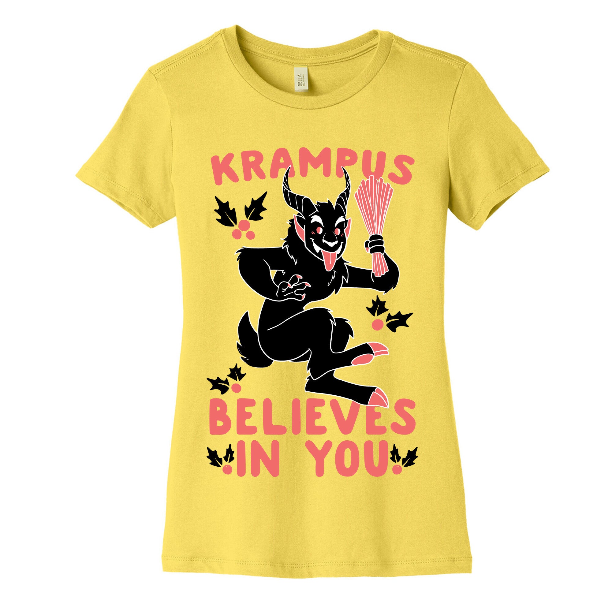Krampus Believes in You Women's Cotton Tee